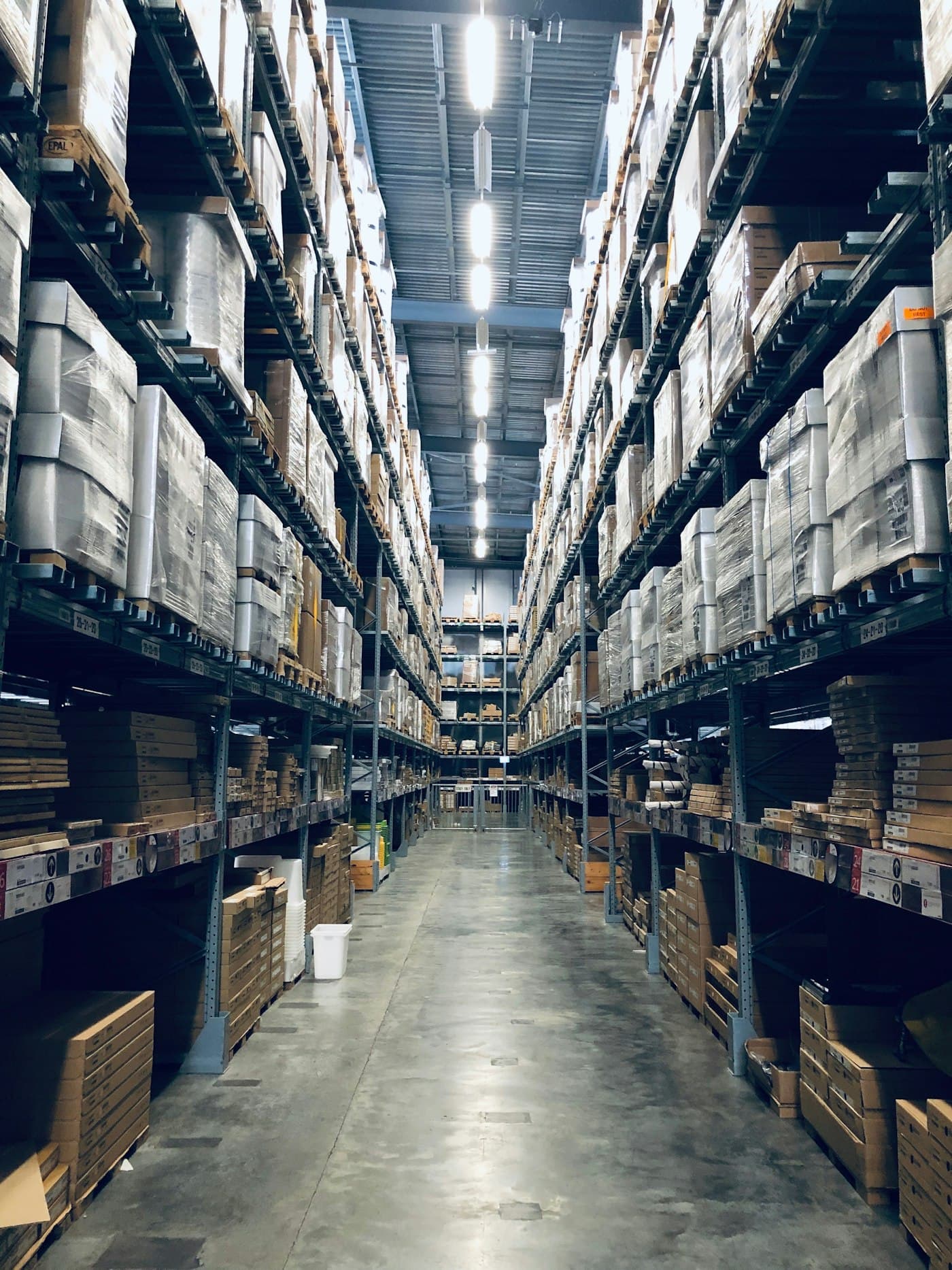 A sorting warehouse
